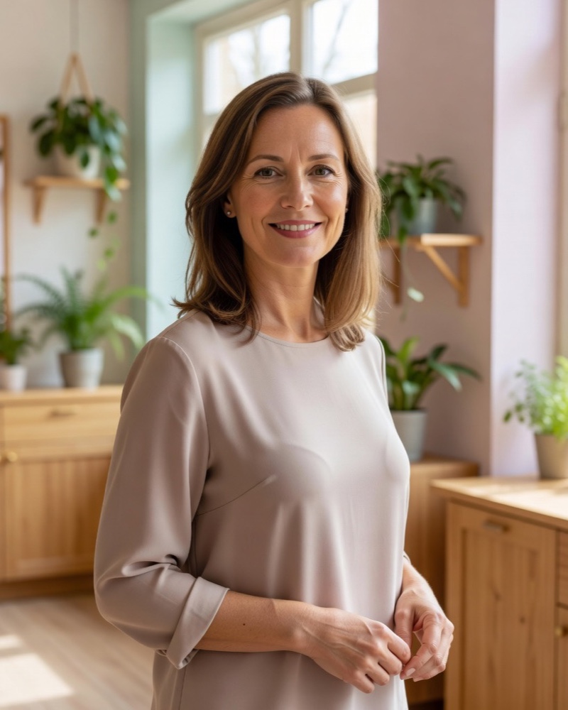Marleen van Dijk, eigenaresse van De Schaar