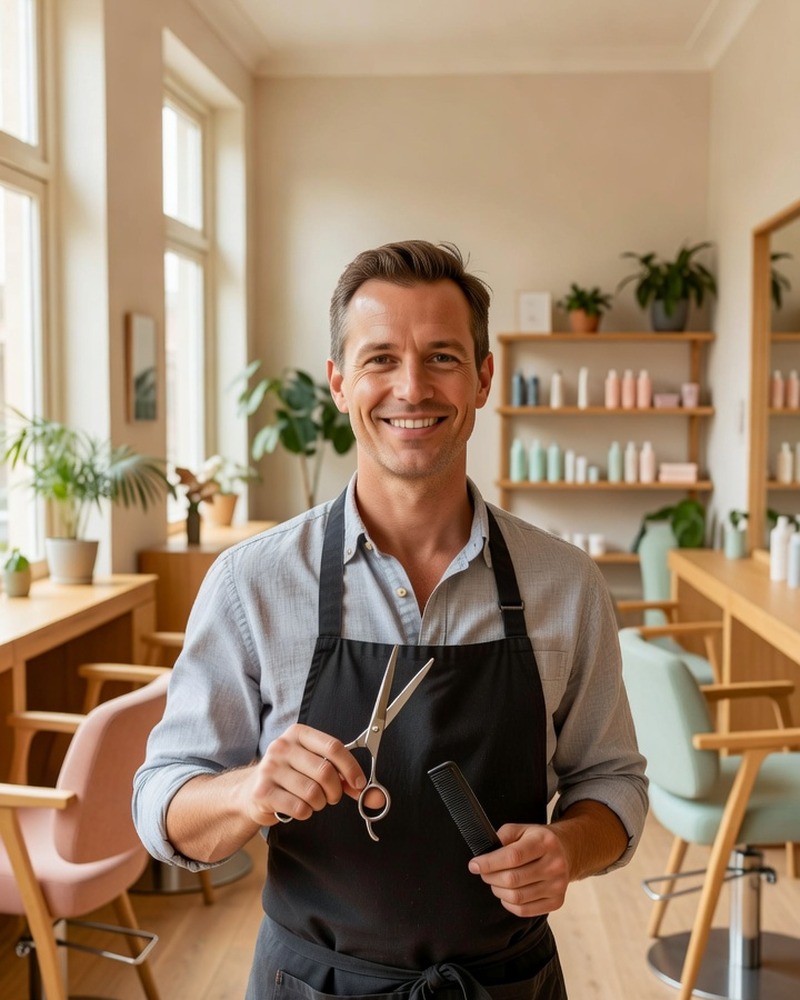 Peter van Dijk, kapper en kleurspecialist
