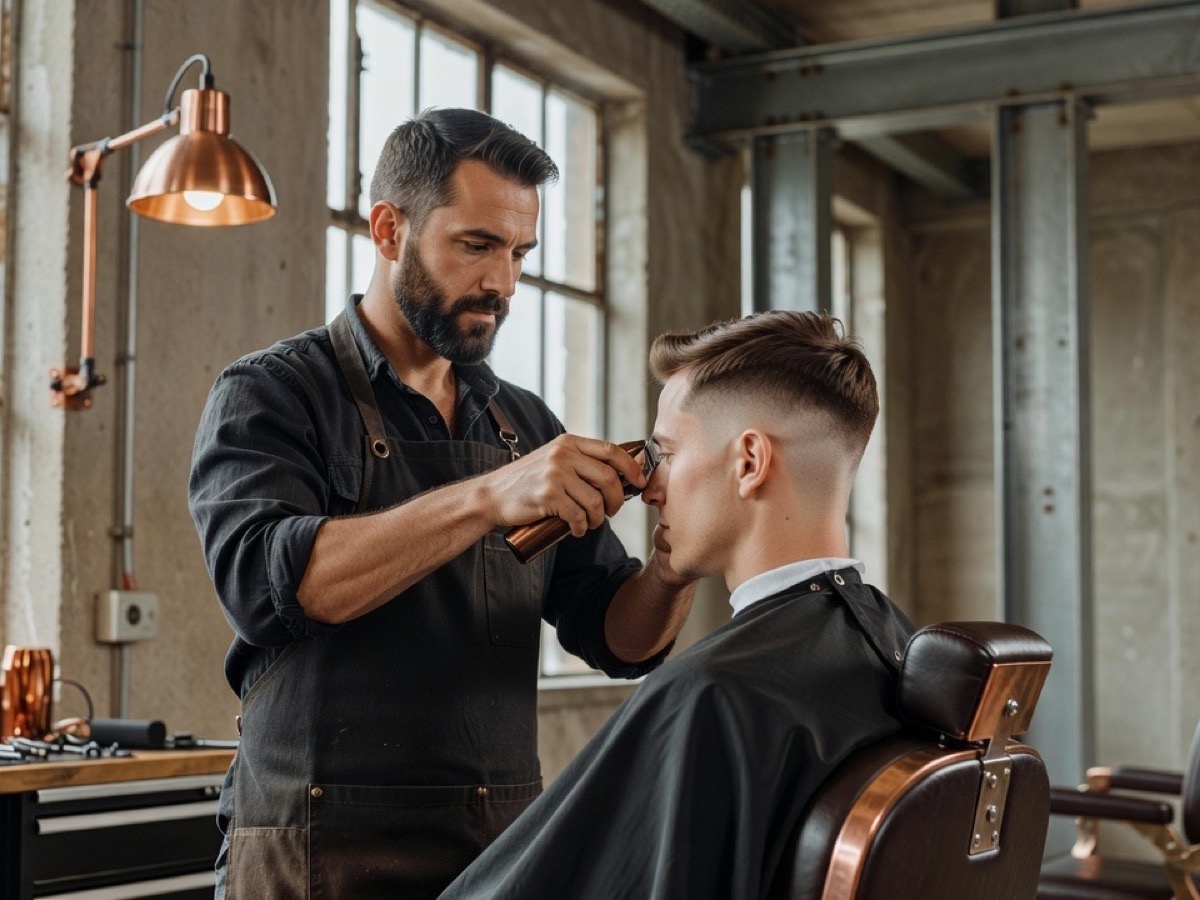 Fade knippen met de tondeuse